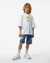 Load image into Gallery viewer, Junior Gcds Denim Bermuda: Boy Trousers &amp; Shorts Blue | GCDS Spring/Summer 2023
