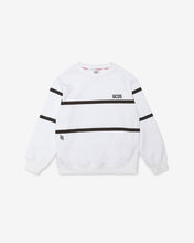Load image into Gallery viewer, Junior Gcds Low Logo Band Crewneck: Unisex Hoodies &amp; Sweatshirts White | GCDS Spring/Summer 2023
