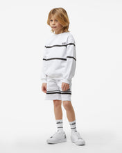 Load image into Gallery viewer, Junior Gcds Low Logo Band Crewneck: Unisex Hoodies &amp; Sweatshirts White | GCDS Spring/Summer 2023
