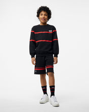 Load image into Gallery viewer, Junior Gcds Low Logo Band Crewneck: Boy Hoodies &amp; Sweatshirts Black | GCDS Spring/Summer 2023
