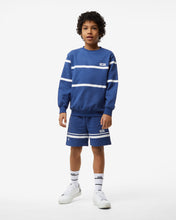 Load image into Gallery viewer, Junior Gcds Low Logo Band Crewneck: Boy Hoodies &amp; Sweatshirts Blue | GCDS Spring/Summer 2023
