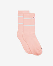 Load image into Gallery viewer, Junior Gcds Low Logo Band Socks: Unisex Socks Pink | GCDS Spring/Summer 2023
