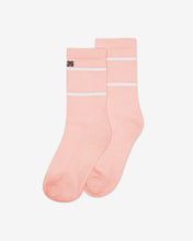 Load image into Gallery viewer, Junior Gcds Low Logo Band Socks: Unisex Socks Pink | GCDS Spring/Summer 2023
