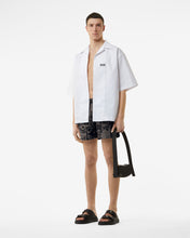 Load image into Gallery viewer, Checkboard Print Swim Shorts : Men Swimwear Black | GCDS Spring/Summer 2023
