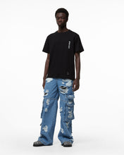 Load image into Gallery viewer, Bliss Print Regular T-Shirt : Men T-shirts Black | GCDS Spring/Summer 2023
