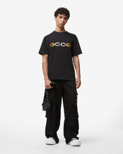 Load image into Gallery viewer, Reflective Print Logo Regulr T-Shirt : Men T-shirts Black | GCDS Spring/Summer 2023
