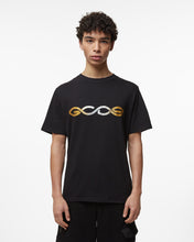 Load image into Gallery viewer, Reflective Print Logo Regulr T-Shirt : Men T-shirts Black | GCDS Spring/Summer 2023
