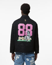Carica l&#39;immagine nel visualizzatore di Gallery, Gcds Hentai Canvas Coach Jacket : Men Outerwear Black | GCDS Spring/Summer 2023
