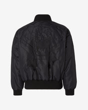 Load image into Gallery viewer, Spongebob Embroidered Cropped Bomber  : Unisex Outerwear Black | GCDS Spring/Summer 2023
