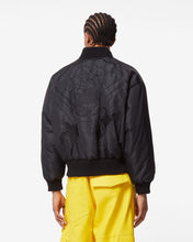 Load image into Gallery viewer, Spongebob Embroidered Cropped Bomber  : Unisex Outerwear Black | GCDS Spring/Summer 2023
