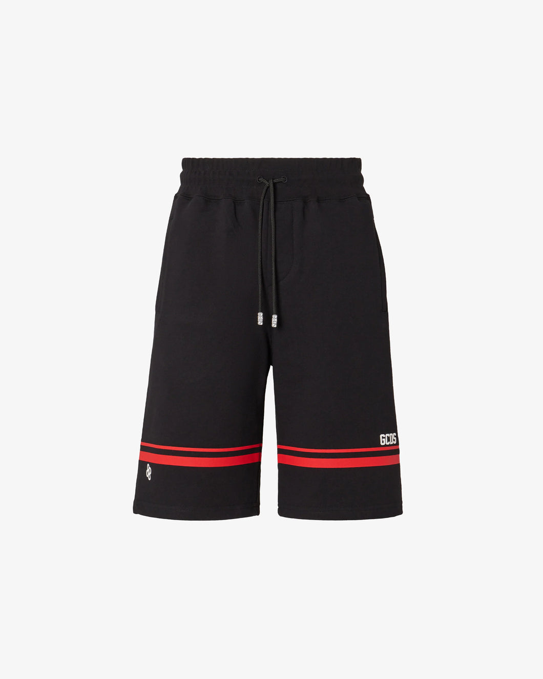 Gcds Low Logo Band Bermuda : Men Trousers Black | GCDS Spring/Summer 2023