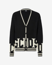 Load image into Gallery viewer, Gcds Low Band Cardigan : Men Knitwear Black | GCDS Spring/Summer 2023
