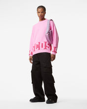 Load image into Gallery viewer, Gcds Cotton Low Band Sweater : Men Knitwear Fuchsia | GCDS Spring/Summer 2023
