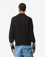 Carica l&#39;immagine nel visualizzatore di Gallery, Gcds Cotton Low Band Sweater : Men Knitwear Black | GCDS Spring/Summer 2023

