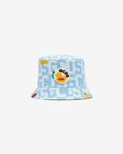 Load image into Gallery viewer, Baby Gcds Monogram Animals Bucket Hat: Boy Hats Light Blue | GCDS Spring/Summer 2023
