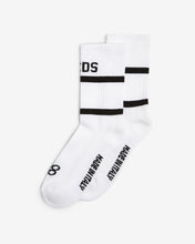 Load image into Gallery viewer, Gcds Low Logo Band Socks : Men Socks White | GCDS Spring/Summer 2023
