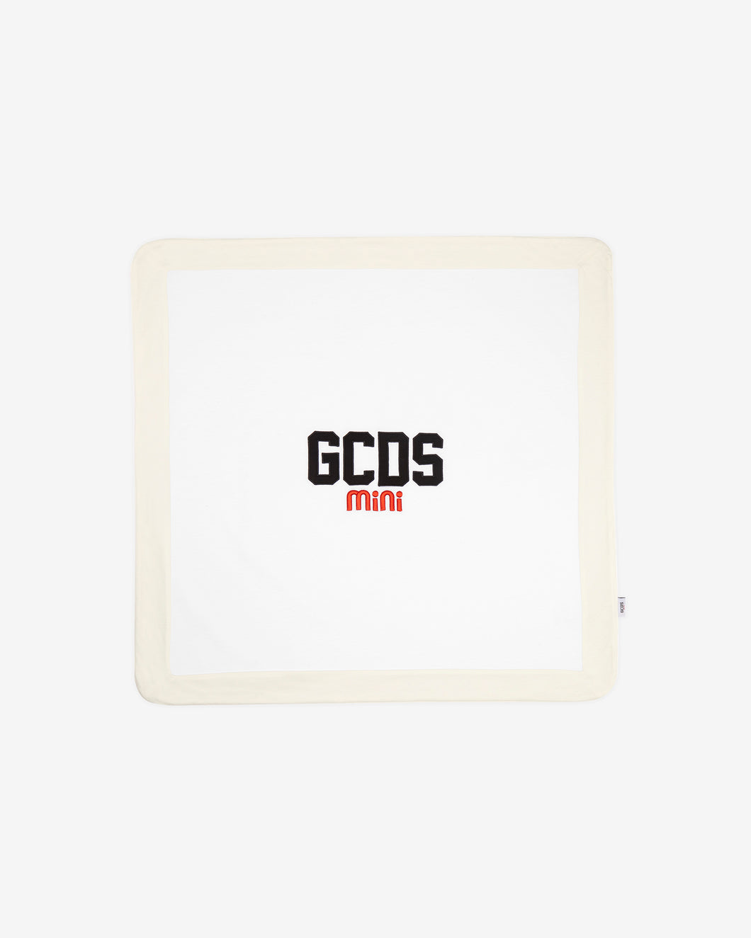 Gcds Logo Cotton Baby Blanket: Unisex Blankets Off White | GCDS Spring/Summer 2023