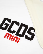 Carica l&#39;immagine nel visualizzatore di Gallery, Gcds Logo Cotton Baby Blanket: Unisex Blankets Off White | GCDS Spring/Summer 2023
