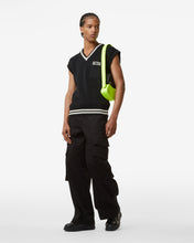 Load image into Gallery viewer, Gcds Low Band Gilet : Men Knitwear Black | GCDS Spring/Summer 2023
