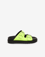 Load image into Gallery viewer, Gcds Leather Sandals : Unisex Shoes Lime | GCDS Spring/Summer 2023
