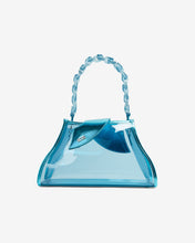 Carica l&#39;immagine nel visualizzatore di Gallery, Comma Transpallic Medium Bag : Women Bags Light Blue | GCDS Spring/Summer 2023
