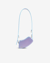 Carica l&#39;immagine nel visualizzatore di Gallery, Comma Holographic Crossbody Bag : Unisex Bags Silver/Lilac | GCDS Spring/Summer 2023
