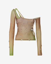 Load image into Gallery viewer, Sita Drops Top : Women Tops Military Green | GCDS Spring/Summer 2023
