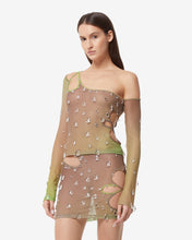 Load image into Gallery viewer, Sita Drops Top : Women Tops Military Green | GCDS Spring/Summer 2023
