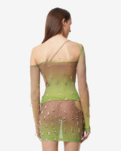 Load image into Gallery viewer, Sita Drops Top : Women Tops Military Green | GCDS Spring/Summer 2023
