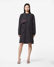 Carica l&#39;immagine nel visualizzatore di Gallery, Heart Gcds Long Parka : Women Outerwear Black | GCDS Spring/Summer 2023
