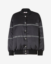 Load image into Gallery viewer, Bling Gcds Bomber : Women Outerwear Black | GCDS Spring/Summer 2023
