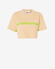Load image into Gallery viewer, Gcds Bliss Crop Top : Women T-shirts Beige | GCDS Spring/Summer 2023
