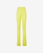 Load image into Gallery viewer, Bling Glossy Skinny Trousers : Women Trousers Yellow fluo | GCDS Spring/Summer 2023
