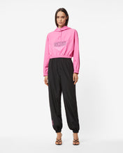 Load image into Gallery viewer, Heart Nylon Trousers : Women Trousers Black | GCDS Spring/Summer 2023
