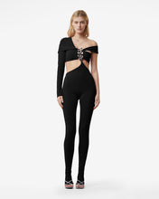 Load image into Gallery viewer, Logo Chain Jumpsuit : Women Dress Black | GCDS Spring/Summer 2023
