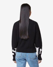 Load image into Gallery viewer, Gcds Cotton Low Band Sweater : Women Knitwear Black | GCDS Spring/Summer 2023
