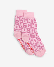 Load image into Gallery viewer, Gcds Monogram Jacquard Socks : Women Socks Pink | GCDS Spring/Summer 2023
