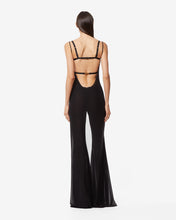 Load image into Gallery viewer, See Through Gown : Women Dress Black | GCDS Spring/Summer 2023
