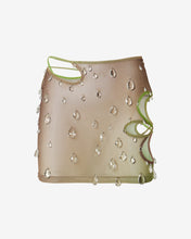 Carica l&#39;immagine nel visualizzatore di Gallery, Sita Drops Skirt : Women Skirts Military Green | GCDS Spring/Summer 2023
