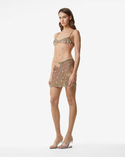 Carica l&#39;immagine nel visualizzatore di Gallery, Sita Drops Skirt : Women Skirts Military Green | GCDS Spring/Summer 2023
