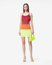 Load image into Gallery viewer, Lurex Degradé Tank Dress : Women Dress Fuchsia | GCDS Spring/Summer 2023
