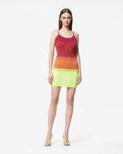 Load image into Gallery viewer, Lurex Degradé Tank Dress : Women Dress Fuchsia | GCDS Spring/Summer 2023
