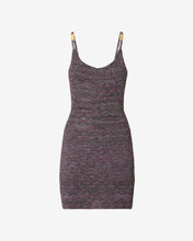 Carica l&#39;immagine nel visualizzatore di Gallery, Lurex Melange Tank Mini Dress : Women Dress Multicolor | GCDS Spring/Summer 2023
