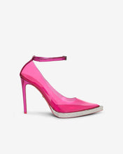 Carica l&#39;immagine nel visualizzatore di Gallery, Transpallic Rider Pumps : Women Shoes Fuchsia | GCDS Spring/Summer 2023
