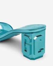 Load image into Gallery viewer, Transpallic Logo Low Sandals : Women Shoes Light Blue | GCDS Spring/Summer 2023
