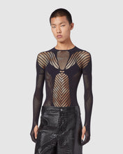 Carica l&#39;immagine nel visualizzatore di Gallery, Venom bodysuit : Unisex Bodysuits Black | GCDS
